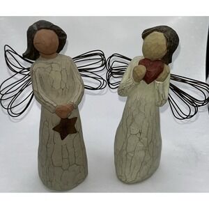 Willow Tree Bundle Angel of the Heart Angel Of Light Figurines Susan Lordi